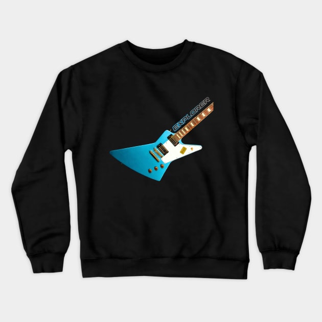 Explorer Celeste Crewneck Sweatshirt by w.d.roswell